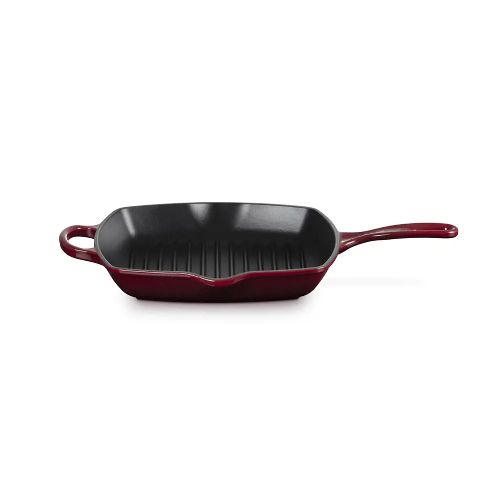 Le Creuset Signature Rhône Cast Iron Square Grillit 26cm